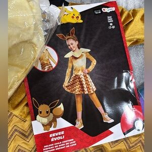 Eevee Girls Halloween costume size 7/8 Not available in stores anymore